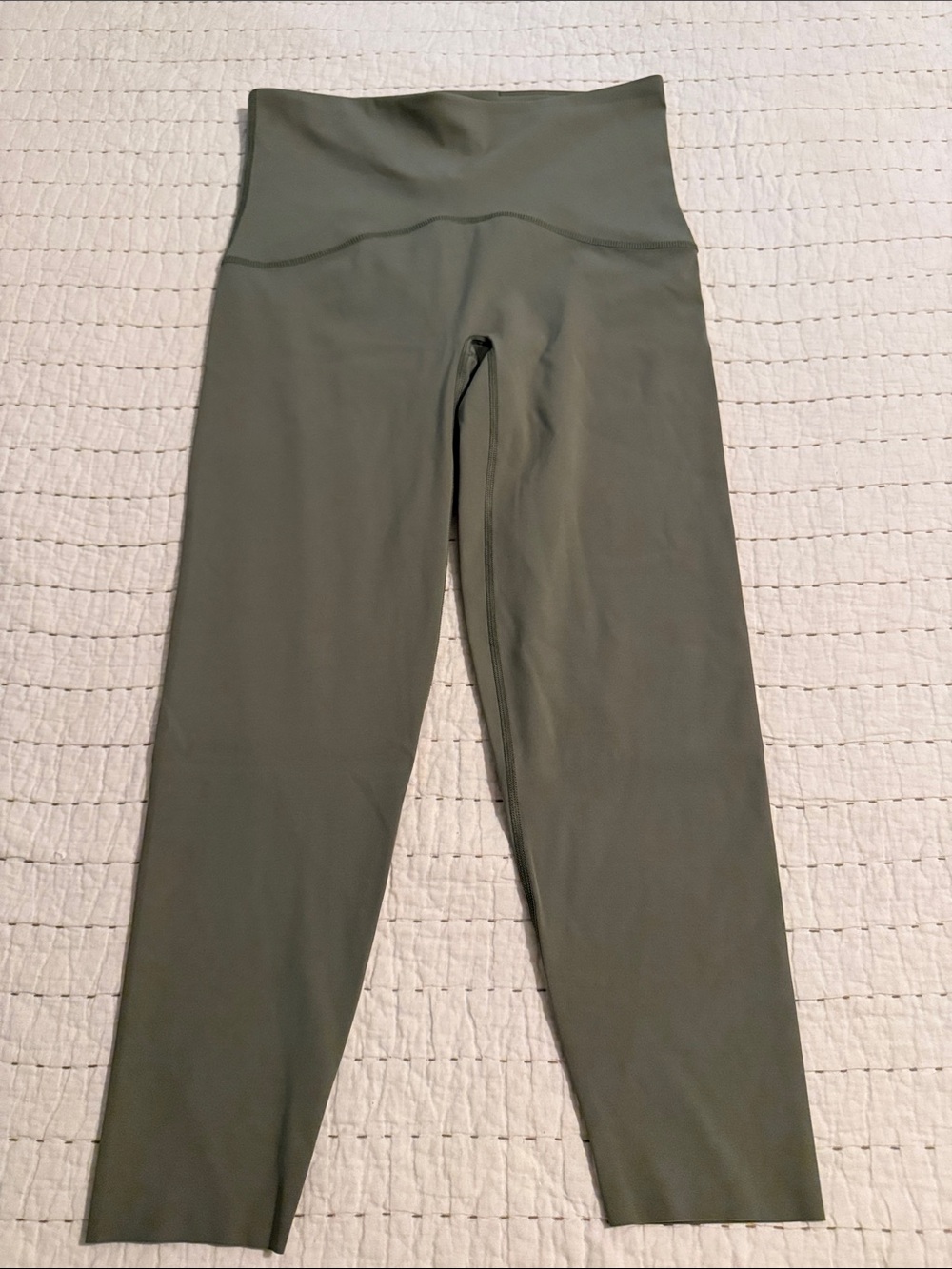 SPANX Olive High-Waist Sculpting Leggings